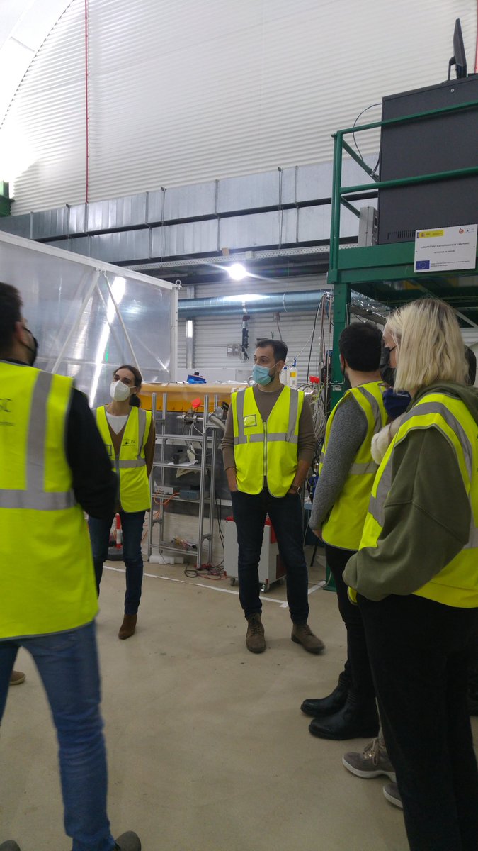 CAPAUnizar's tweet photo. Visit to the underground lab in the afternoon @labsubcanfranc #astroparticles #DarkMatter #undergroundlaboratory https://t.co/FGo6hGeCyd