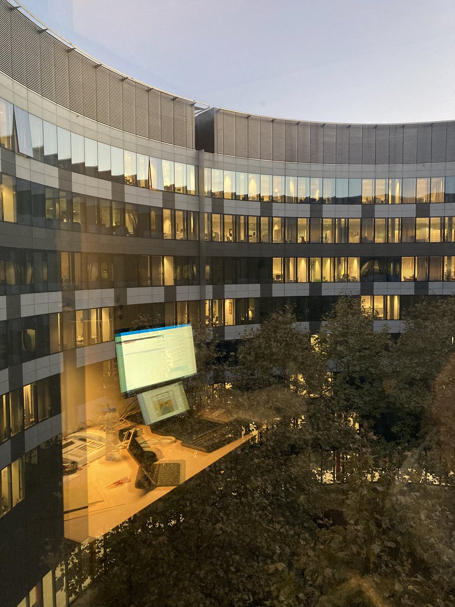 Fin de jornada en Bruselas.