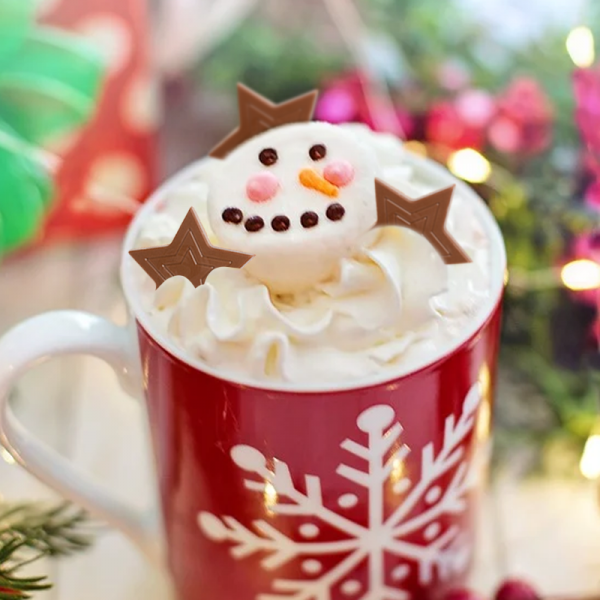 Add the perfect finishing touch to #Christmas treats using our NEW ChocoDecs Premium Belgian Milk #Chocolate Stars! With a premium look and indulgent taste, these toppers would be ideal for finishing #festive #cakes, #hotdrinks, #doughnuts, #biscuits and more ⭐🍫