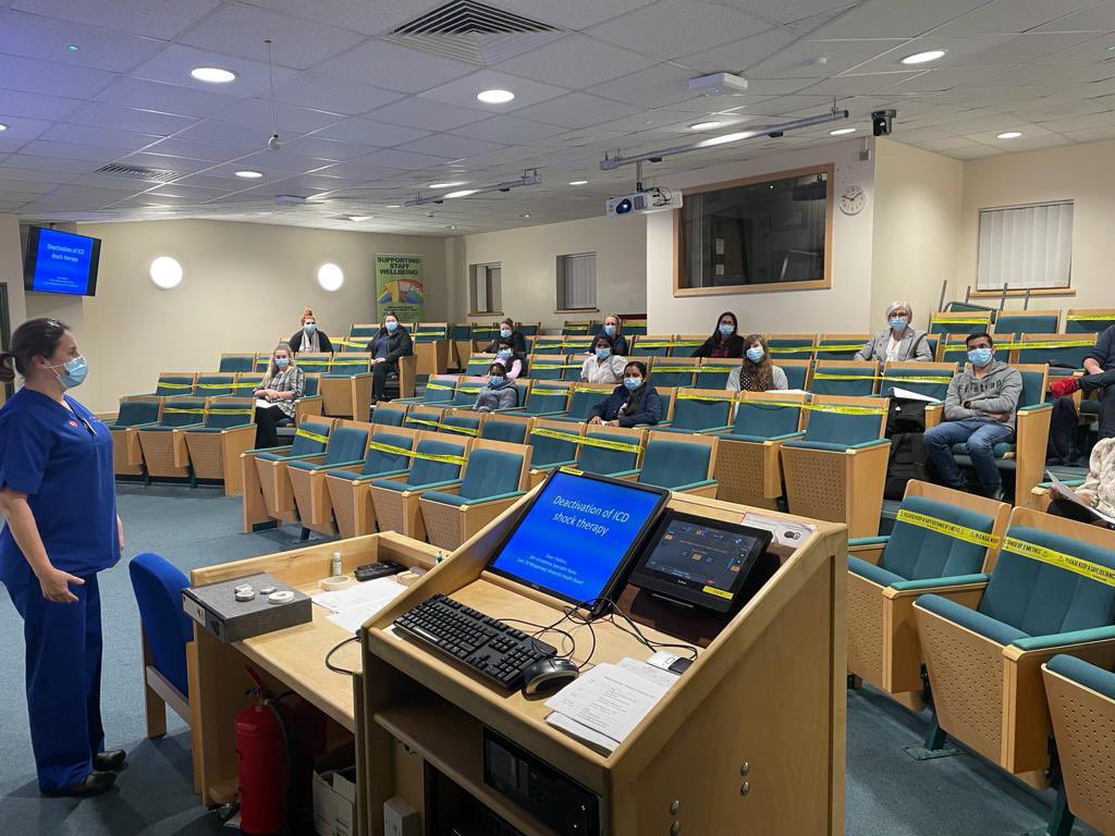 Positive feedback from the in-house medicine study day at RGH today. Topics included management of diabetes, heart failure, deteriorating patient, arrhythmia, liver disease, frailty and falls. A big thank you to all.
<a href="/mandiewelch3/">mandiewelch</a> <a href="/gwawrwatkins/">Dawn Watkins</a> <a href="/carole_tookey/">Carole</a> @ely_ilg <a href="/Raja19/">Doc</a>