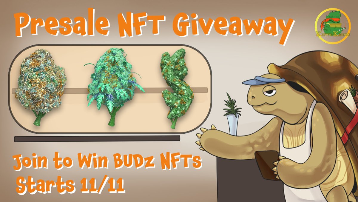 KryptoKronicNFT's tweet photo. Starting Today - Join Our Playr to Participate in the Budz #NFTGiveaway 5 Winners
https://t.co/l9UUKq4tz5
@KryptoKronicNFT
#NFT #NFTart #NFTcommunity #NFTcollectors #Crypto #CryptoArt #Solana #SolanaNFT #Cardano #Ethereum #KryptokronicNFT #KryptoKronic https://t.co/ad0kpXmM4x