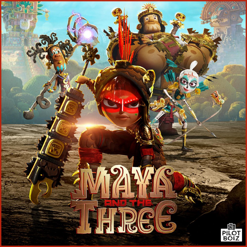 PilotBoiz's tweet photo. This week we digest the rich omnibus of influences behind #MayaAndTheThree (Nextflix) with film critic @Carlos_Film! We talk to Carlos about his piece for the LA Times about Maya, talk about how much Latinos like anime, and the role of death in the show. Go listen for Teca! https://t.co/JHvgH8t161