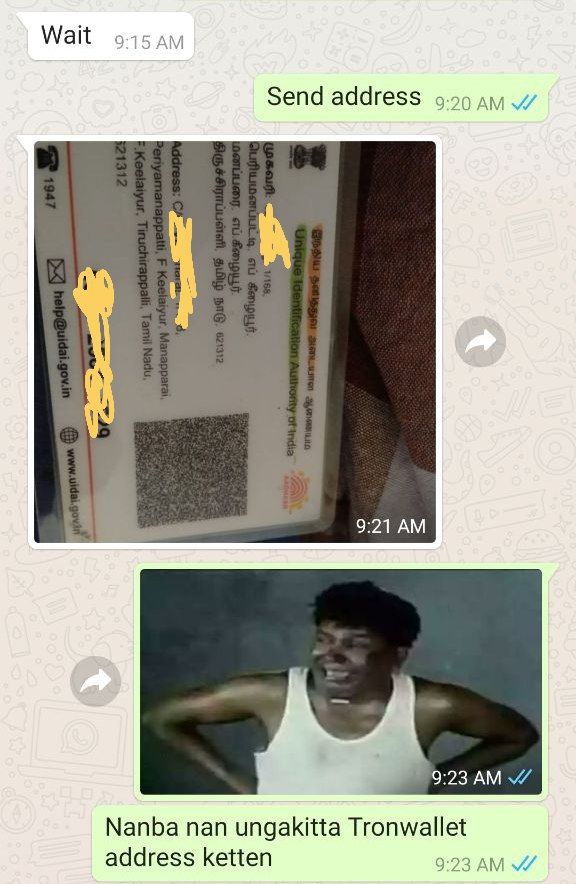 CryptoSchlReal's tweet photo. காலத்தால் அழியாத காவியங்கள், Old Telegram Messages https://t.co/h490WAhQLj