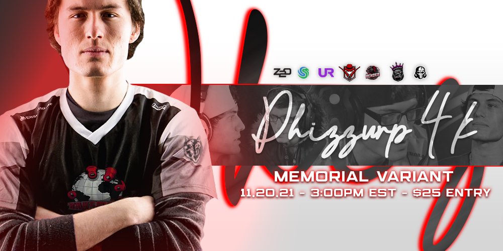 CallofDutyAgent's tweet image. ⚔️PHIZZURP $4K+ HP/SND MEMORIAL⚔️

💰$4000+ PRIZE
❤️Donos: 50 to Prize/50 to Phizs Mom

🎮16 TEAMS (8 INVITED | 8 VIA QUALIFIER)

📅Qual: Fri Nov 19, 5:30EST
📅Event: Sat Nov 20, 3EST

🚨SPONSORS: @Under_Rated_gg @RenderEsports @Team_SMOG_ @UltMind @EBeastyGaming @TeamZero2One