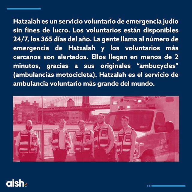 aishlatino's tweet photo. Hatzalah brinda tratamiento médico de emergencia prehospitalario a toda persona, independientemente de su raza, religión, etnia o capacidad de pago. Hatzalah tiene sucursales en Israel, Estados Unidos y en todo el mundo.
#hatzalah #jesed #amisrael #aishlatinocom https://t.co/yreRnlavSW