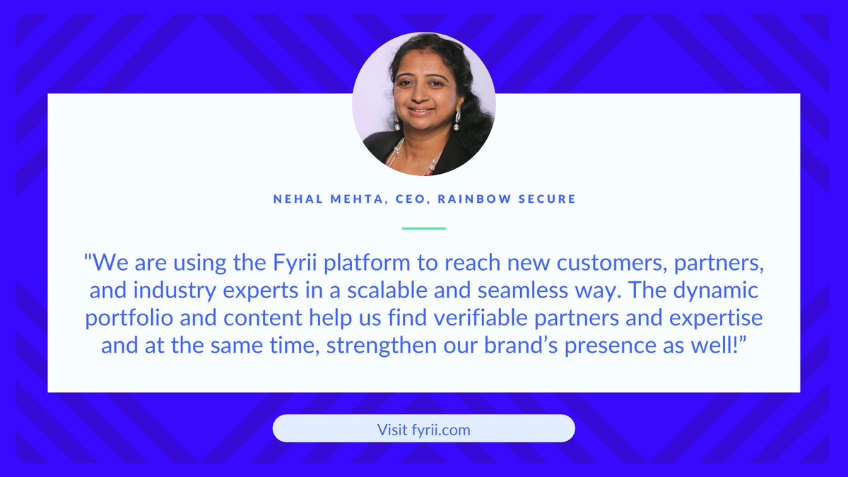 Our platform enables creators to monetize their IP and businesses to hire highly specialized SMEs for #productinnovation at scale🎯

Find out how you can use #Fyrii to build great things faster 👇🏻👇🏽👇🏿

fyrii.com

#Innovation 
#Customersatisfaction
#Collaboration