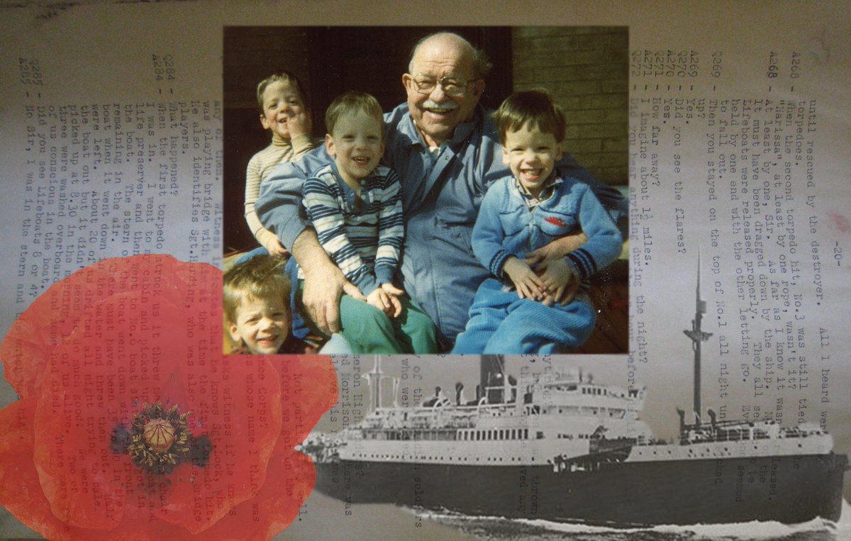UWaterloo's tweet photo. #RemembranceDay: Uncovering my grandfather’s story of war.

On Remembrance Day, when we are meant to remember those who were lost and those who survived, I always consider myself lucky to have even a small part of my grandfather’s story.

Read this story: https://t.co/D8J8uaHnkk https://t.co/AhYfxjX1bE