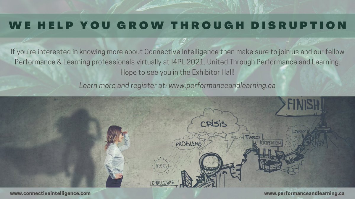 ConnectiveInte1's tweet image. Register at performanceandlearning.ca
Hope to see you there!
#I4PL2021 #recruiting #diversityandinclusion #resilience #innovation #emotionalintelligence #alignment #growthleadership