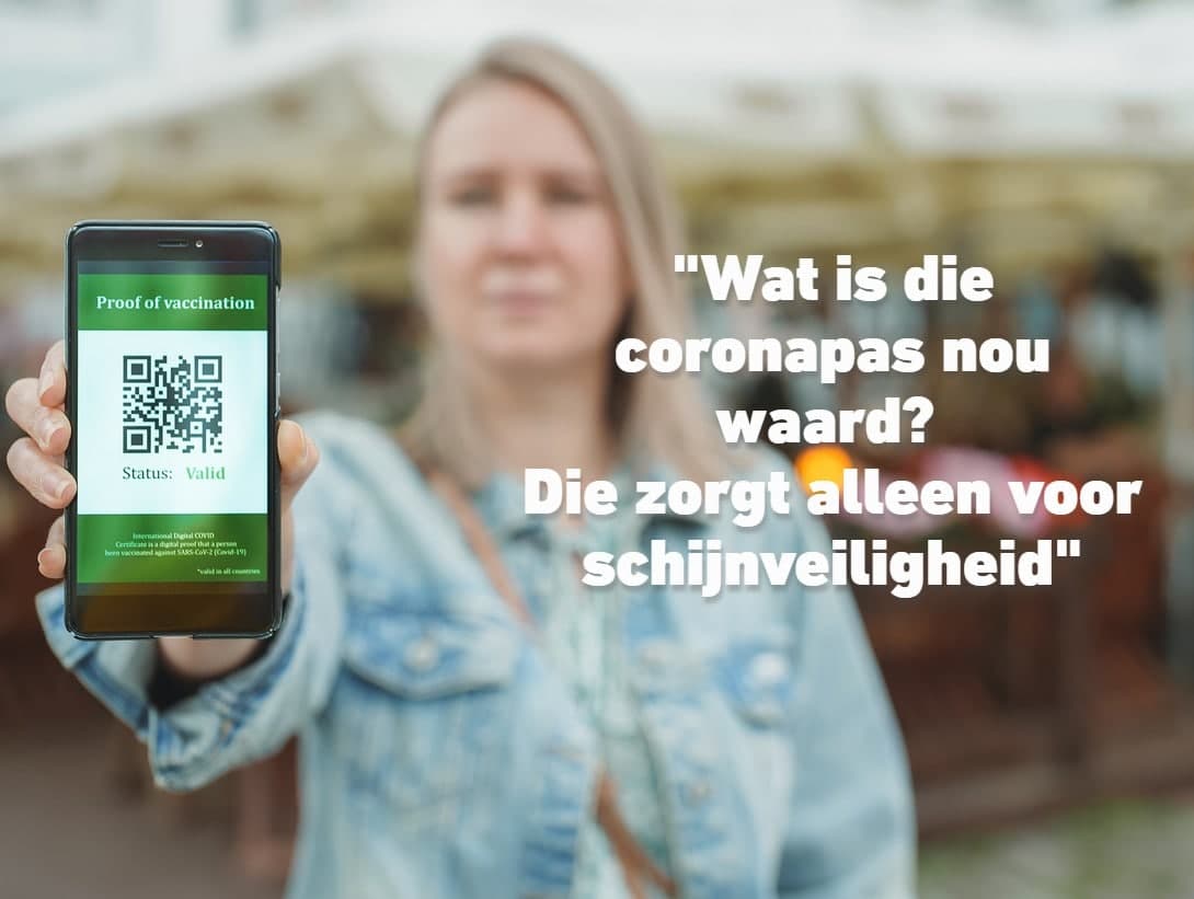 ArtsenC's tweet photo. .@MarcelLevi, arts en vm ziekenhuisdirecteur: "Ik ben voorstander van vaccinatie (...), maar met zo’n pas kun je overal naar binnen, ook al ben je als gevaccineerde wakker geworden met koorts en hoesten. Wat een malloterie."

#coronapas #schijnveiligheid

https://t.co/8EXmKOcEkf https://t.co/YR84Sui2Wf
