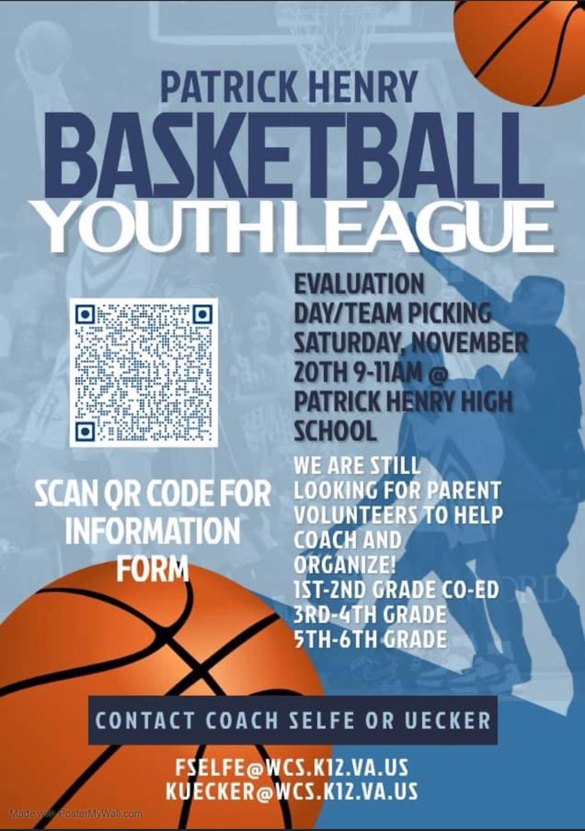 PHGirls_Bball's tweet photo. Attention Little Rebels! 9am on November 20th at PHHS we will be doing some more skill work and finalizing teams for this season. Be there! https://t.co/olMiQmQJd8