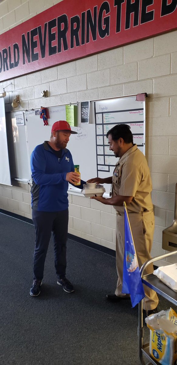 pascohighss's tweet photo. Happy Veteran's Day to our veterans at PHS, including our own school counselor, Brian Smith! We are so thankful for all of you! #thread #pascostrong https://t.co/SRnWvWI0KJ