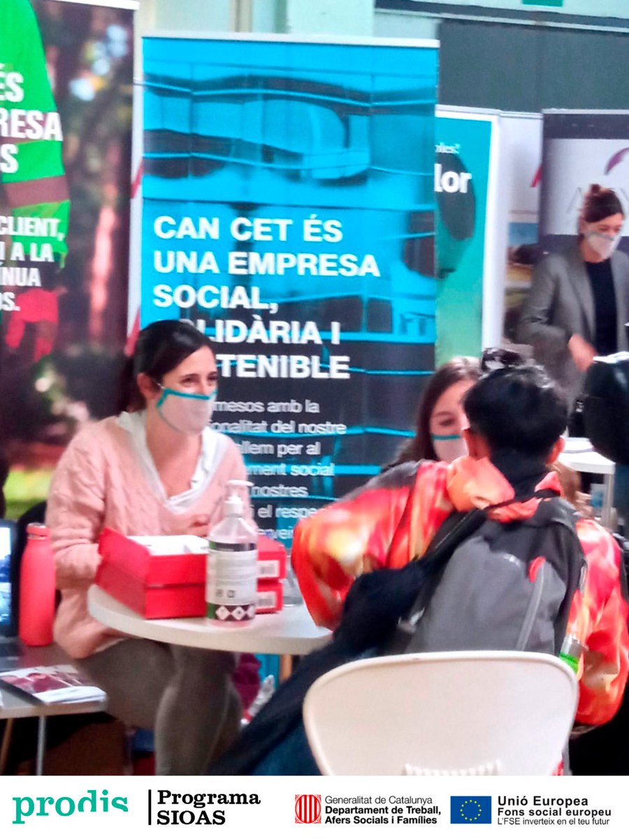 prodisterrassa's tweet photo. ➡️ Avui des del Servei Ocupacional d'Inserció, hem anat al Salo de l'Ocupació al recinte de Montjuïc.
Ha estat una gran jornada on hem pogut fer diverses entrevistes laborals.
Aquesta sortida l'hem realitzat dins el marc del #ProgramaSIOAS https://t.co/x4UUhfMWCi
