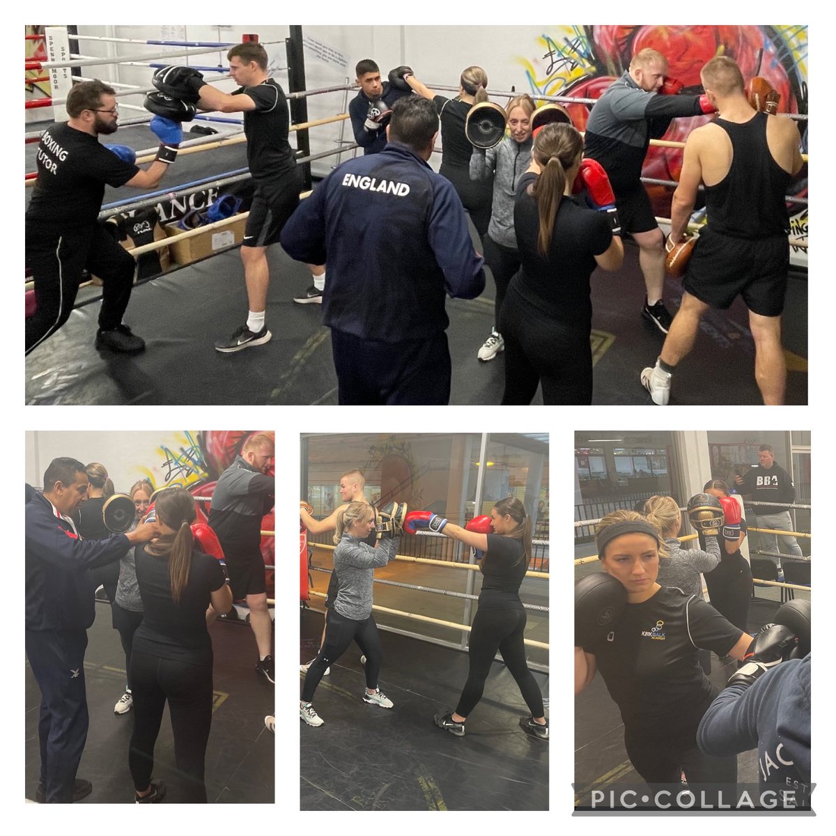 BoxingAwards's tweet image. ⁦@Billinghambox⁩ Boxing Academy Pad work course delivered to boxers, PE teachers, coaches, youth workers. Lots of fun whilst learning at the same time. #boxingineducation #boxingdevelopment #getinvolved #dontthinkyoucanknowyoucan 👊🏾💥