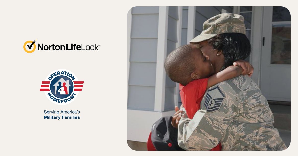 GenDigitalInc's tweet photo. This #VeteransDay, we are joining the @Op_Homefront #11DaysofImpact campaign. Help support military families #StartStrongStayStrong in their communities. Learn more on our blog. https://t.co/SOOt0hiT2Z https://t.co/SEw4Ahiist