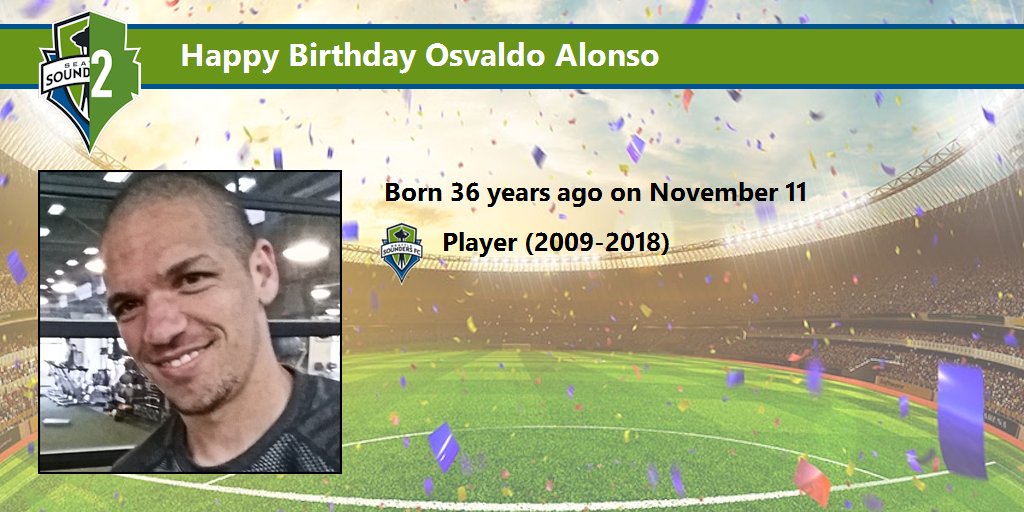 Happy Birthday Osvaldo Alonso (     Details:  