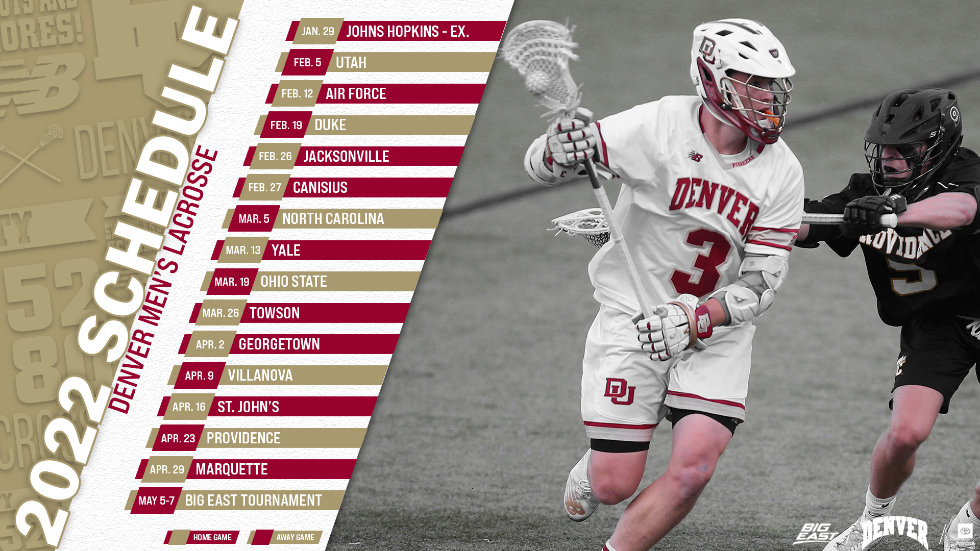 Duke Lacrosse Schedule 2022 Denver Men's Lacrosse On Twitter: "The 2022 Schedule Is Here. ✍️-  Https://T.co/Cbcqxgqgst #Pioneertogether Https://T.co/C5Zo0C8Kjx" / Twitter