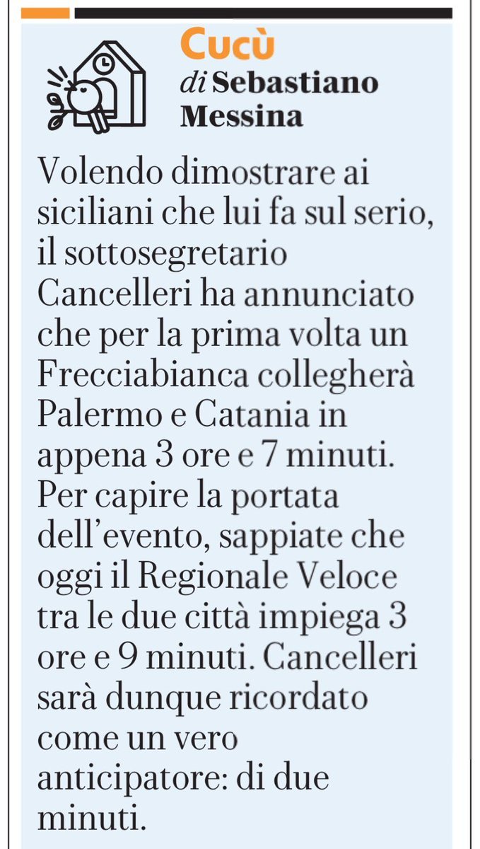 ValentinoBozza's tweet photo. e per 168 chilometri costerà 60 euro, essendo un frecciabianca https://t.co/VJlko58Zs5