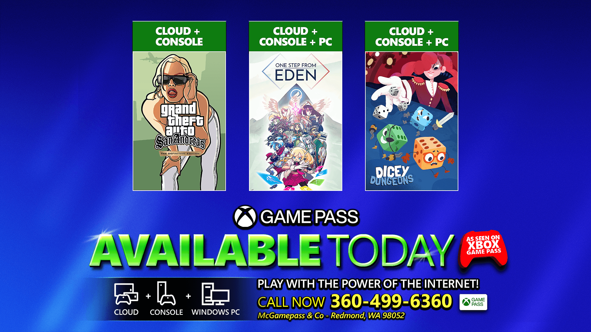 Xbox Game Pass on Twitter one, come all, get your games here