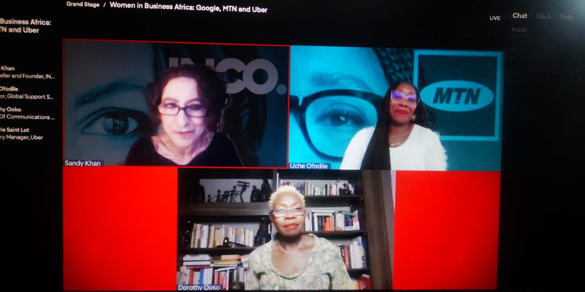 dorothyooko's tweet photo. What an engaging session with @ucheofodile and @SandyKhan at #tecxposition ... how access can transform African economies and other pertinent topics @Google @MTN https://t.co/37CfnH03Gq