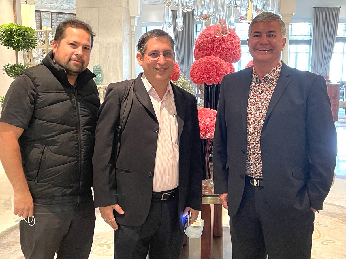 Some of our Bio SB team are on site helping to train and set up a lab in  New Delhi, India! Seen here is Hector Solano, Rakesh Sablok of Sentier  India and