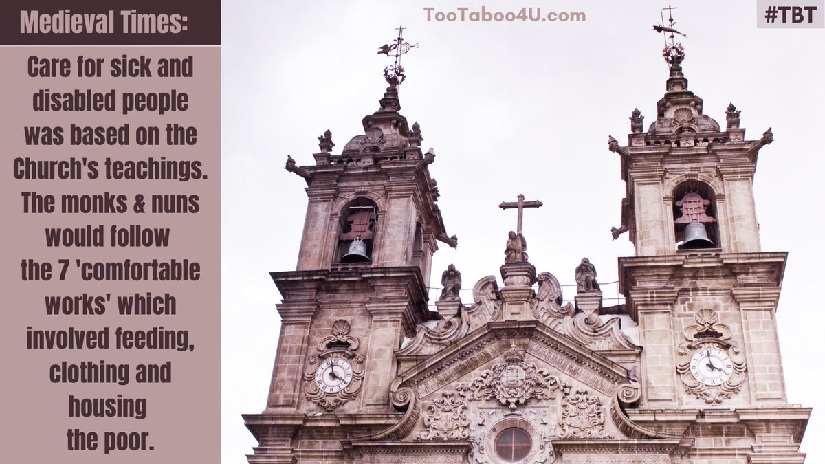 ShonnaCounter's tweet photo. #Tbt   I guess #churches have had a positive impact throughout #history, as well. 
.
#ThrowbackThursday #disability #disabled #charity https://t.co/TOkbE0YB5g