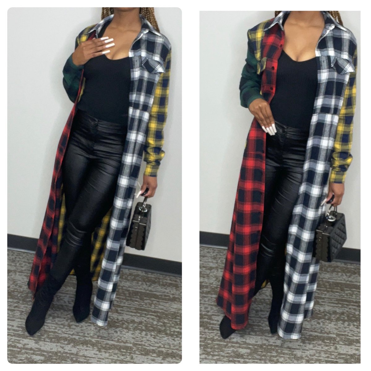 Maraboo's tweet photo. It’s a RESTOCK 🔥 Our Long Long Flannel Jackets Have Restocked !! Sizes S-L available ( Model wearing size small ) . 

Available in store and online !! Come see us today 🛍

📞 Any questions please contact the store 440-506-3896 

https://t.co/FxuODl4CPu https://t.co/5cOEGIZZJE