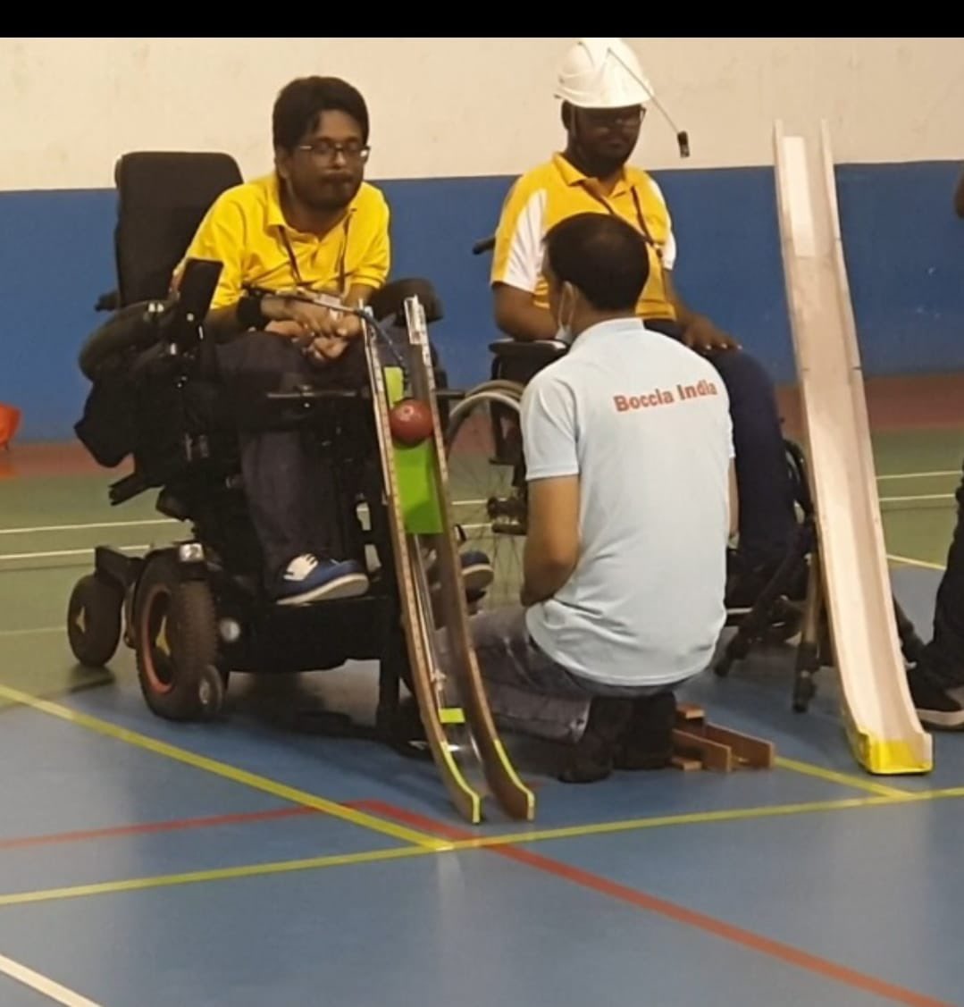 amitabhk87's tweet photo. Amazing ! 30 year old Sachin Chamaria met with a major road accident at the young age of 17. This did not stop him from pursuing his dreams &amp; aspirations. He finished his https://t.co/XSZ2n4fi8S Hons from SRCC &amp; is now the national champion of Paralympic sport - Boccia . https://t.co/a3jku6wewN