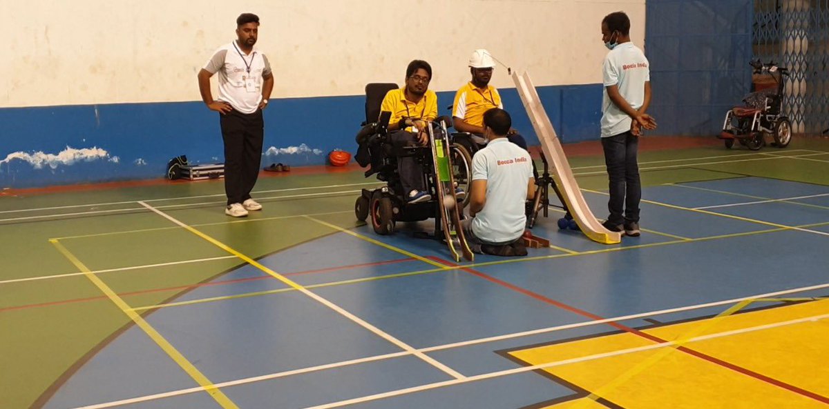 amitabhk87's tweet photo. Amazing ! 30 year old Sachin Chamaria met with a major road accident at the young age of 17. This did not stop him from pursuing his dreams &amp; aspirations. He finished his https://t.co/XSZ2n4fi8S Hons from SRCC &amp; is now the national champion of Paralympic sport - Boccia . https://t.co/a3jku6wewN