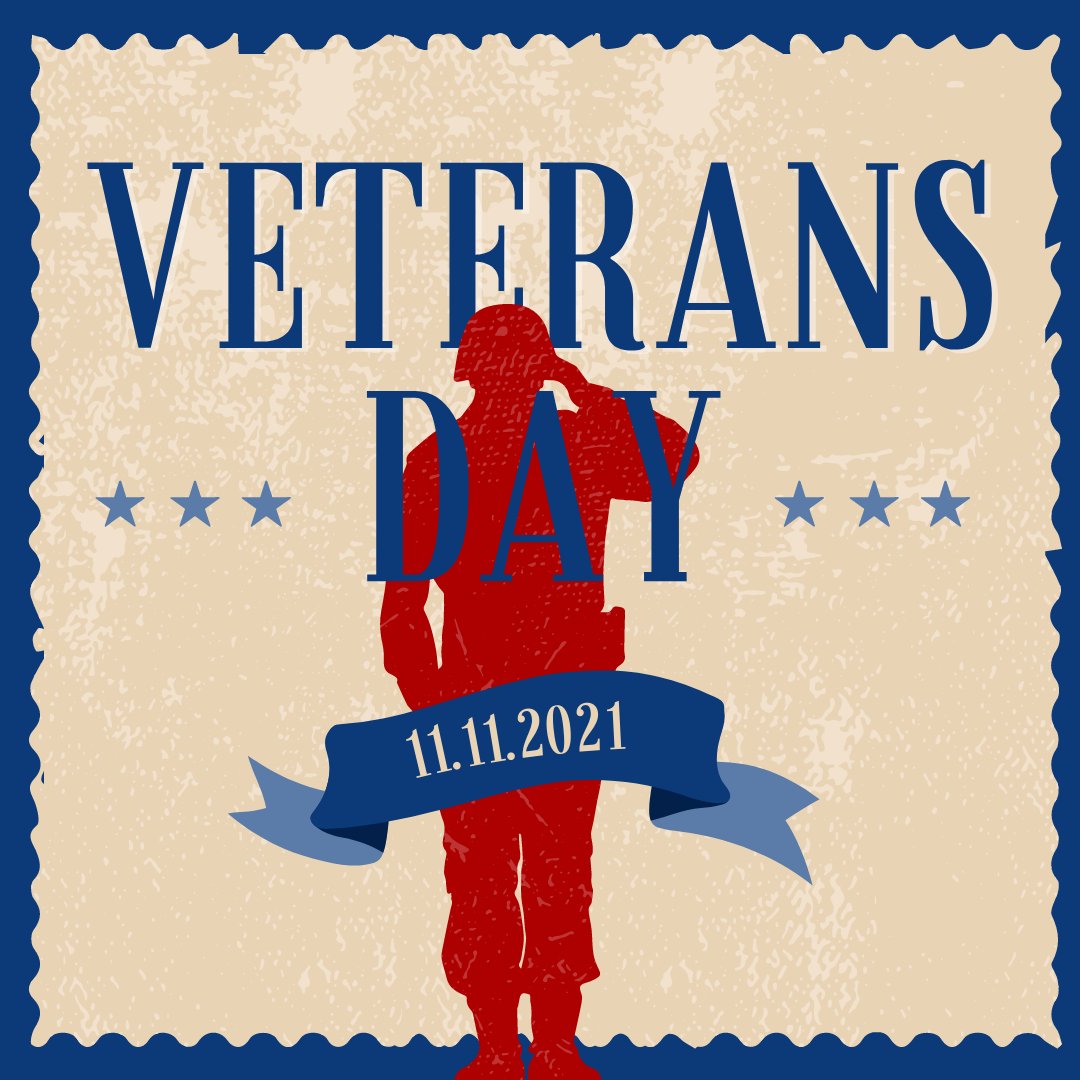 Today we honor all people who served in the Armed Forces - thank you for your service and sacrifice.