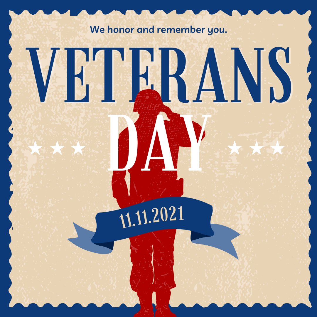 BearPlumbing's tweet photo. Happy Veterans Day to our soldiers, both past and present. We owe you our thanks, but more than that, we owe you our freedom. Thank you-- https://t.co/f7noI69gns