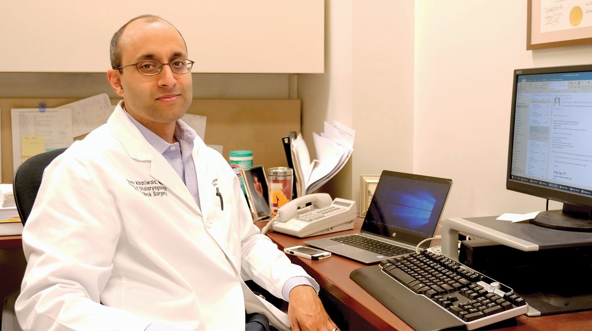 umnmedschool's tweet photo. HUGE congratulations to Dr. Samir Khariwala who's been named the next Head of the Department of Otolaryngology! #UMNProud https://t.co/QIfLJi4XNl