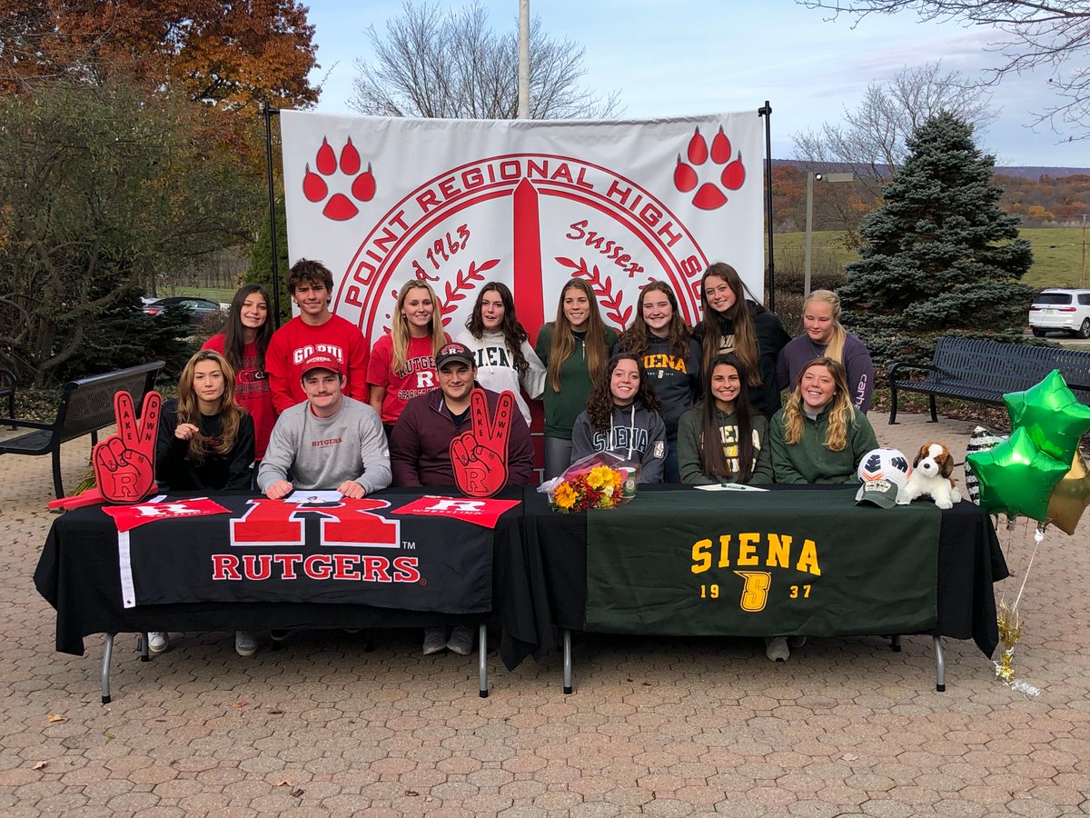 High Point Regional High School (@hprwildcats) on Twitter photo 👏 Congrats to Brian Soldano 🤼 & Sarah Harnett ⚽️ for signing their National Letter of Intents to continue their academic & athletic careers at <a href="/RUWrestling/">Rutgers Wrestling</a> <a href="/SienaWSoccer/">Siena Women's Soccer</a> #hprwildcats #TopofNJ #wildcatpride <a href="/JonTallamy/">Jon Tallamy</a> <a href="/SeamusWCampbell/">Seamus Campbell</a> @coachcdexter <a href="/kfenlon67/">Kevin Fenlon</a> <a href="/hprhs_gsoccer/">High Point Girls Soccer</a> 👏 Congrats to Brian Soldano 🤼 & Sarah Harnett ⚽️ for signing their National Letter of Intents to continue their academic & athletic careers at <a href="/RUWrestling/">Rutgers Wrestling</a> <a href="/SienaWSoccer/">Siena Women's Soccer</a> #hprwildcats #TopofNJ #wildcatpride <a href="/JonTallamy/">Jon Tallamy</a> <a href="/SeamusWCampbell/">Seamus Campbell</a> @coachcdexter <a href="/kfenlon67/">Kevin Fenlon</a> <a href="/hprhs_gsoccer/">High Point Girls Soccer</a>