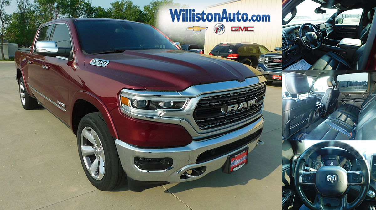 Williston_Auto's tweet photo. Looking for a different vehicle, this used vehicle will fill your needs. 
⭐️ 2019 RAM 1500 LIMITED CREW CAB 4WD - Stk# G2687A
https://t.co/ccZuGpwBz2
Text or Call 701.577.2927 during business hours. 
#WillistonAuto #UsedVehicles #Ram #financingavailable https://t.co/HCAulAxbrJ