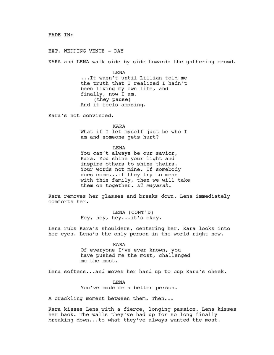 milfsmcg's tweet photo. cw release the sc cut because SUPERCORP KISSED and there's actual proof of it. https://t.co/E9bUfQfx8R