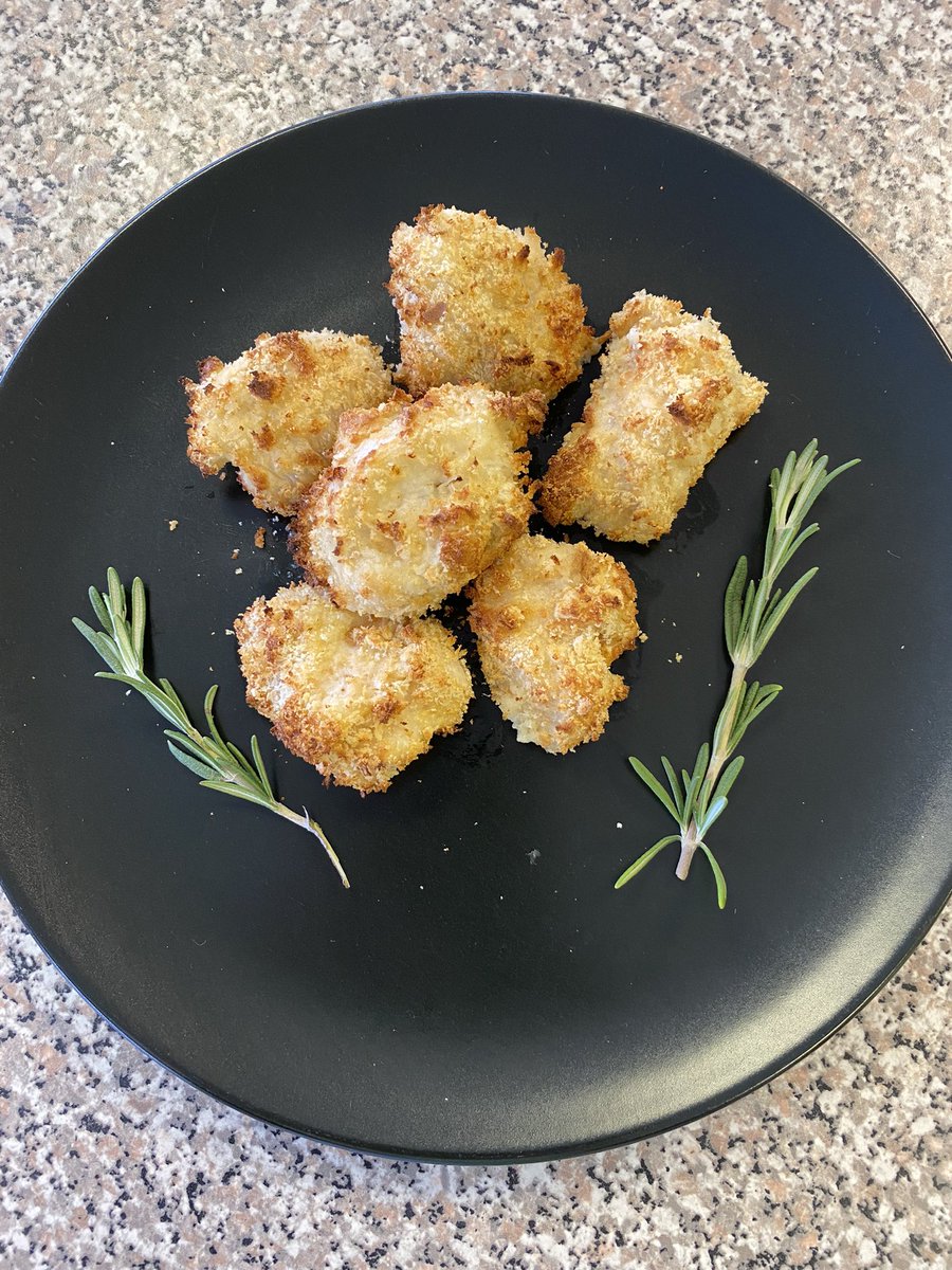 Year 9 chicken goujons with the introduction of dovetailing to start prepping students for KS4.