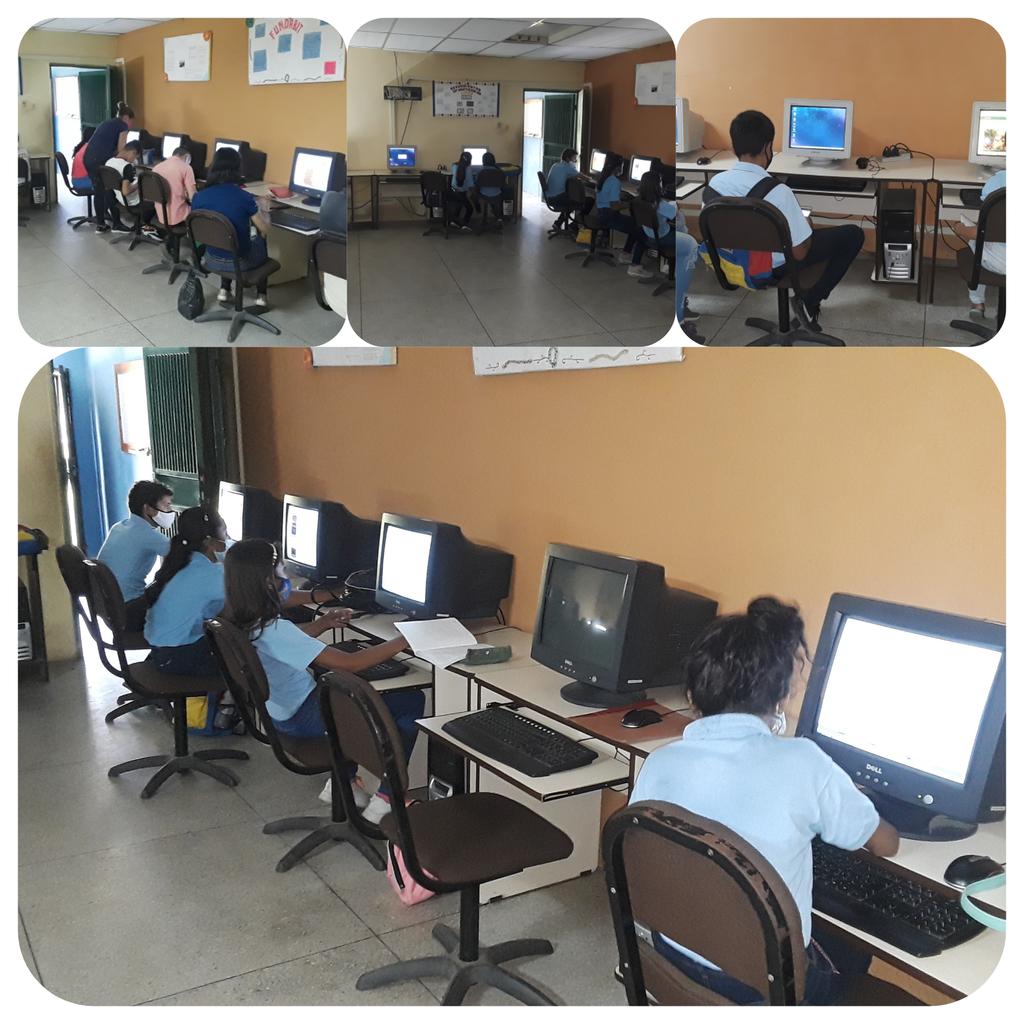 CbitOspino2's tweet photo. #11Nov en @CbitOspino2 con alegría y bajo normas de bioseguridad apoyando en actividades a l@s estudiantes, docentes y administrativos de la Eta Ospino en un #SeguroYProgresivo año escolar 2021-2022 @MPPEDUCACION @Fundabit_ @leivi24 @fundabitpor @ZEPortuguesa https://t.co/7VE04f71kI