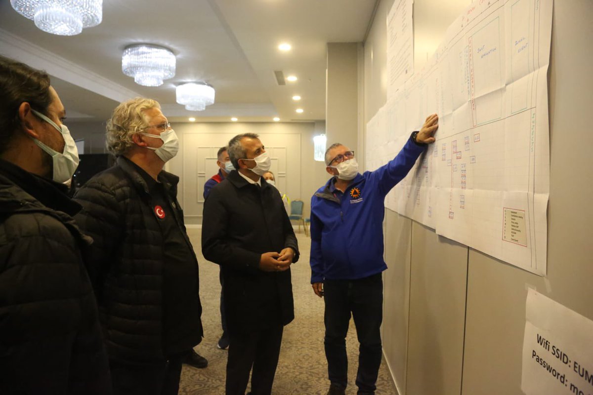 AFADBaskanlik's tweet photo. AB Sivil Koruma Mekanizması’na üye ülkelerin katılımıyla yapılan #ABMODEX tatbikatı, 10-14 Kasım tarihlerinde 1.715 kişinin katılımıyla Tekirdağ’da gerçekleştiriliyor. 

Başkanımız @Yunus_Sezer_ tatbikat çalışmalarını yerinde inceleyerek, görevlilerden bilgi aldı. https://t.co/cThWgoz29r