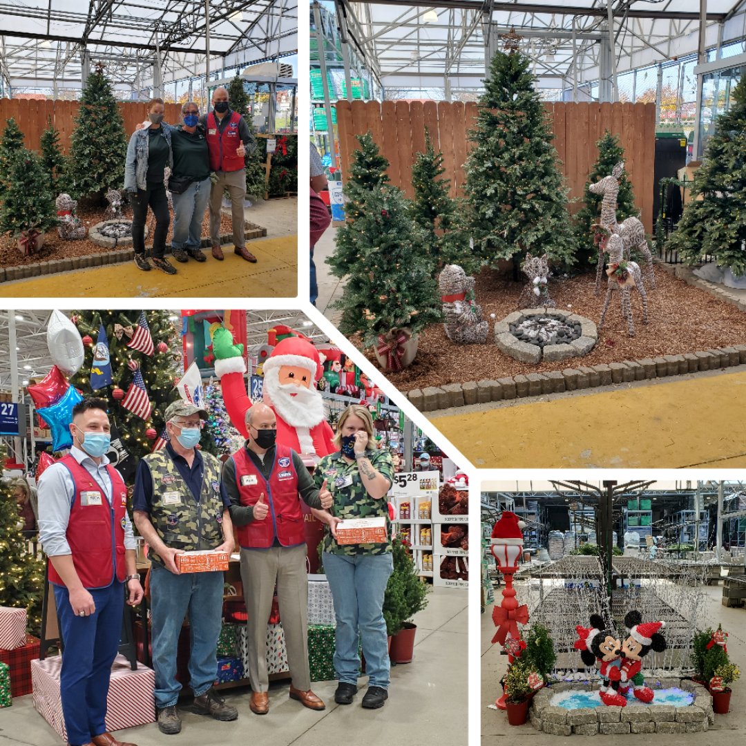 duckett840's tweet photo. Always great having @kplowery6b in District 840! Celebrating some festive outdoor decorating by our green polo team and honoring our Veterans. Great job team 708. @Jrmill840 @RichardS0708 @ShawnMcpherson @ShottsErica https://t.co/NzQjXr7IhK