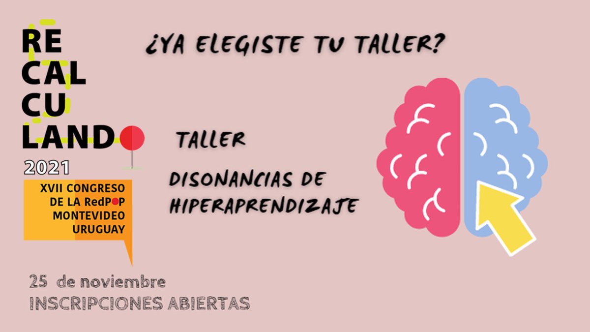 Te presentamos el taller "Disonancias de hiperaprendizaje", el que está a cargo de Ricardo Rubiales del Centro de Ciencias de Sinaloa  y que busca proponer una reflexión sobre el aprendizaje como un proceso fundamentalmente sociocultural. Programa👇
✅redpop.org/programa