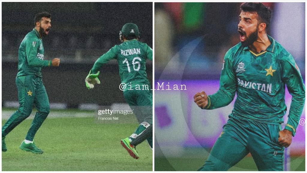 Iam_Mian's tweet photo. 4 Wickets in Semifinal 💓😻 Shadab U Beauty 😻 , the Best thing In Pakistan Team is that every player is contributng 💓 #PAKvAUS https://t.co/m5Wv0EfIbd