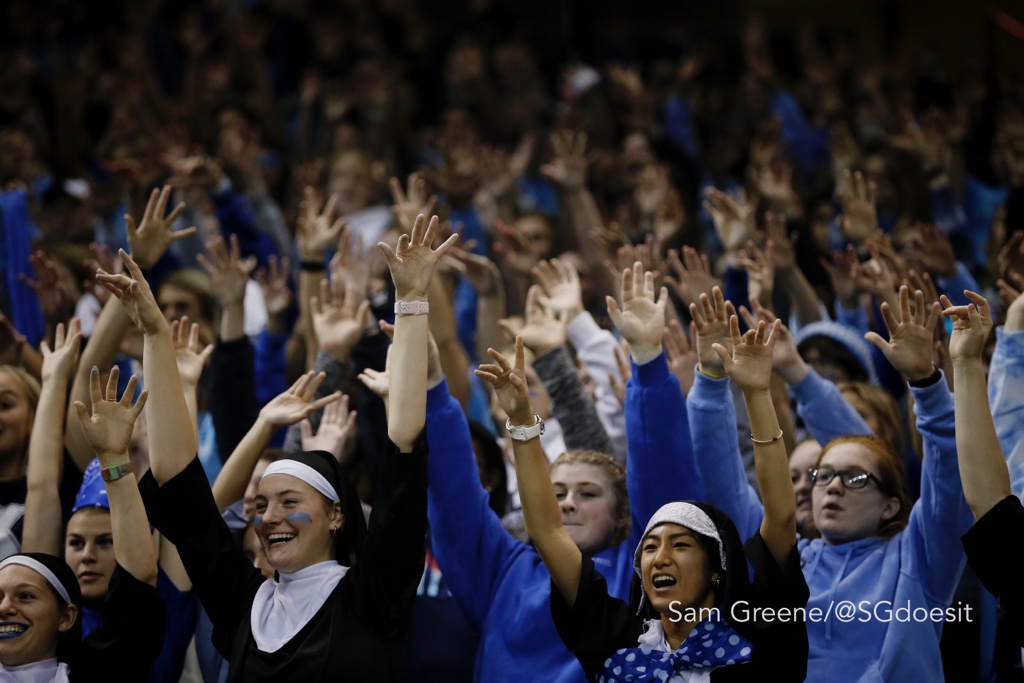 Heck of a crowd @AthleticsMnd brought today.