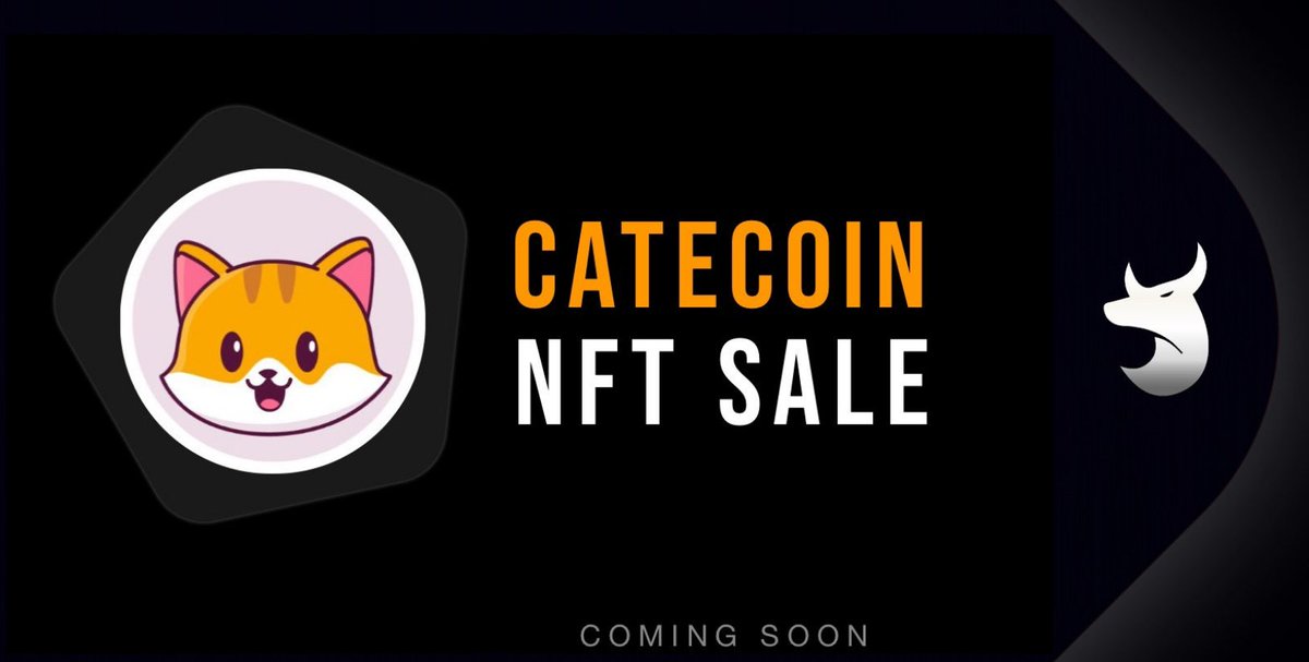 catecoin's tweet photo. Catecoin is partnering with @Oxbull5 to offer a second opportunity to purchase $CATE NFTs 🚀🚀

Be ready, the first NTF sale SOLD OUT in minutes!!!

1,400 Blind boxes will be available. Stay tuned for more info 🐱🐾

#catecoin #nftgame #play2earn https://t.co/QNsLlpr7pE