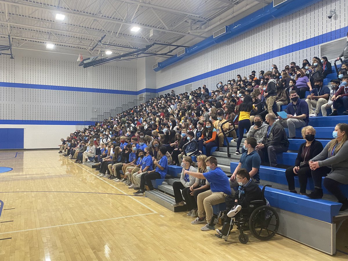 Great celebration at Perry Meridian 6th Grade Academy this morning to recognize and honor our veterans. Thank you to all who serve or served! <a href="/PerryTwpSchools/">Perry Township Schools</a>