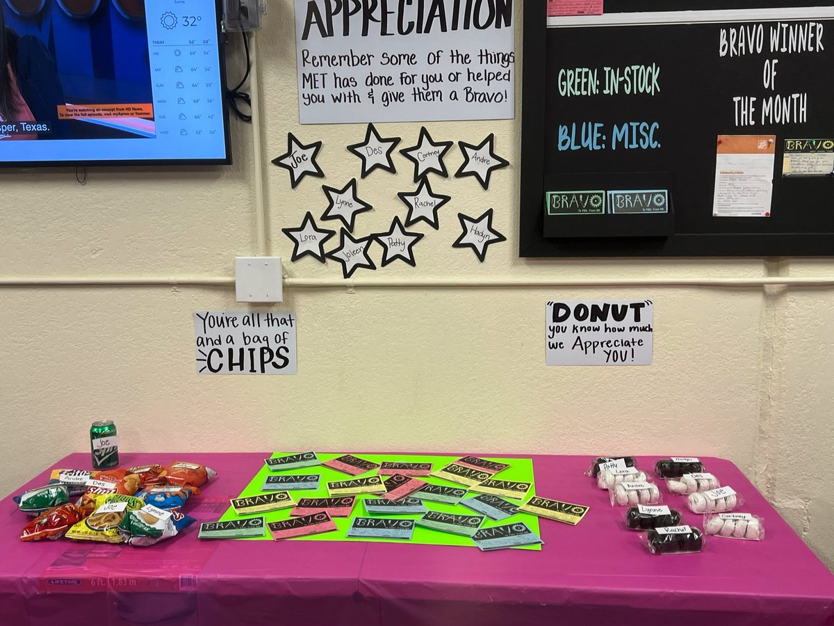 popcap20's tweet photo. βDonutβ you know that our MET team is all that and a βbag of chipsβ!!!! Thanks for all you do. #unstoppable4422 #PacNorthProud #DrivingD53 #METappreciationweek21 https://t.co/2LFvj4WeH8