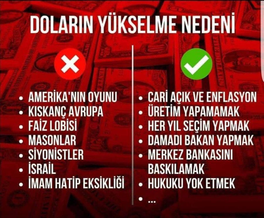 naciozturk51's tweet photo. Ekonomik buhranın gerçek nedeni..
Hukukun yok edilmesidir...
#ZAManKaybısınız
#dolar10tl https://t.co/nwAYK8Onrg