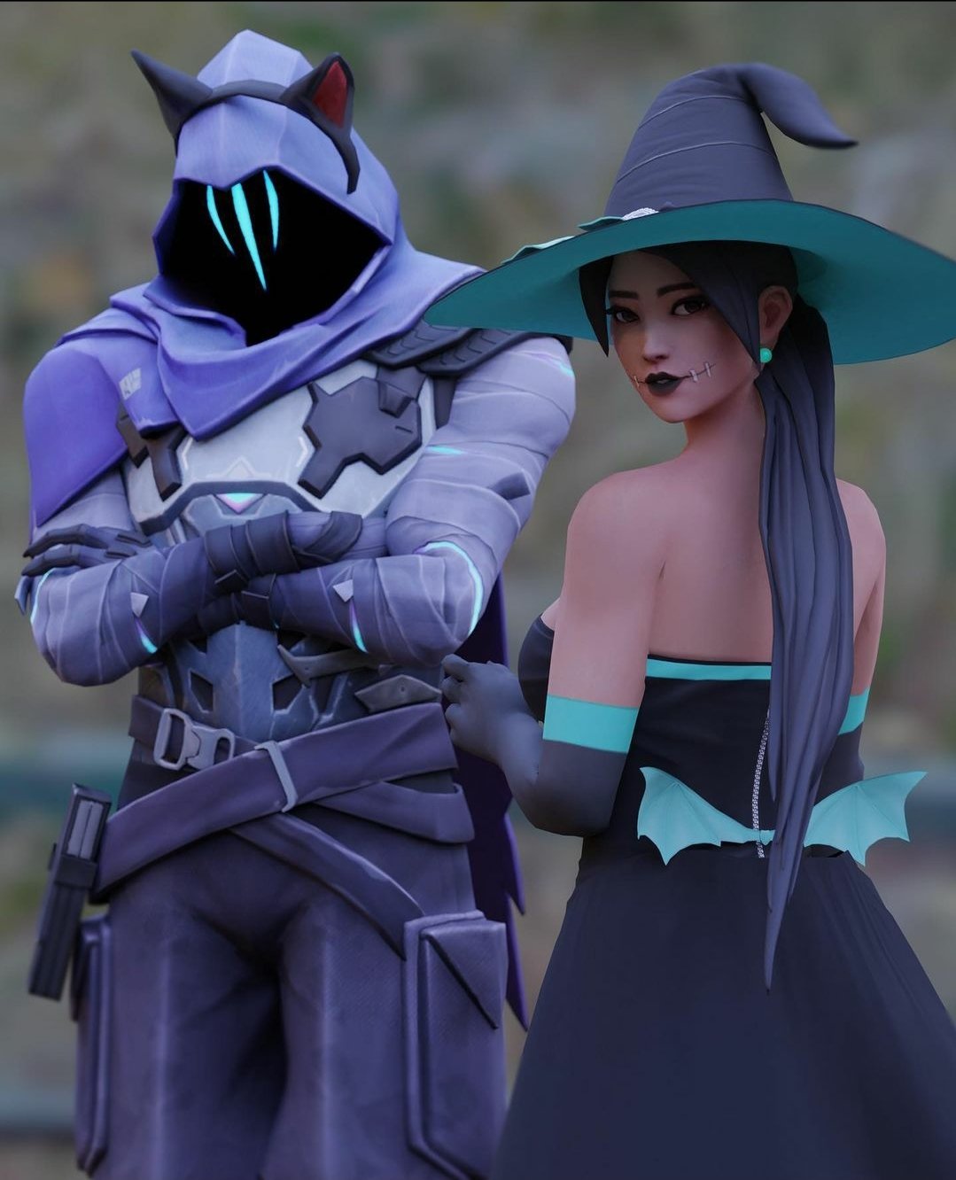 Valorant Updates on Twitter "Omen x Sage... 🎨 by Skyli.btw on Insta