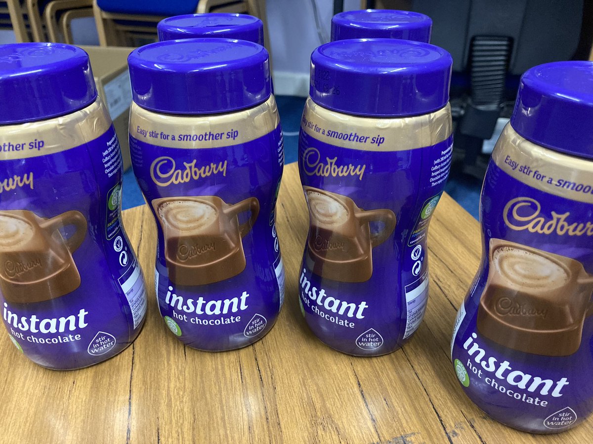 tillyps's tweet photo. Huge thank you to our local Co-op for providing every class with a jar of hot chocolate for their Reading Cafe next week during @BookWeekScot @thecooperative @readingforenjoyment https://t.co/PToyeqIirH
