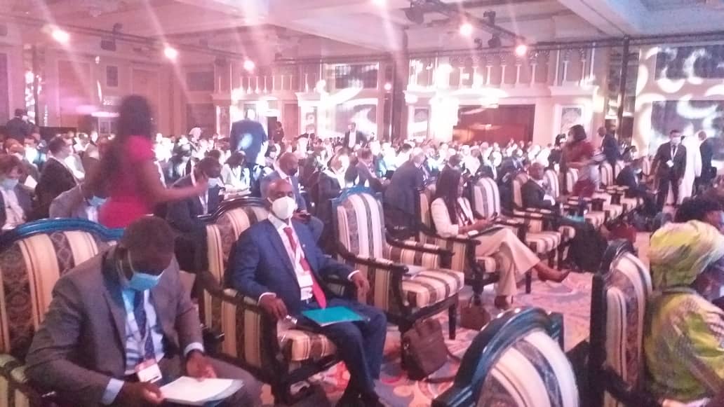 salosahal's tweet photo. The Minister of the @SLMoEM of Somaliland attended at African Oil Week in Dubai.

The Gov't of #Somaliland is welcoming the any kind of cooperations on this and believes in the investment of our natural resources including Oil &amp; Enegry is timely discussion.
#Africanoilweek 
#AOW https://t.co/LqdtDpQCIo