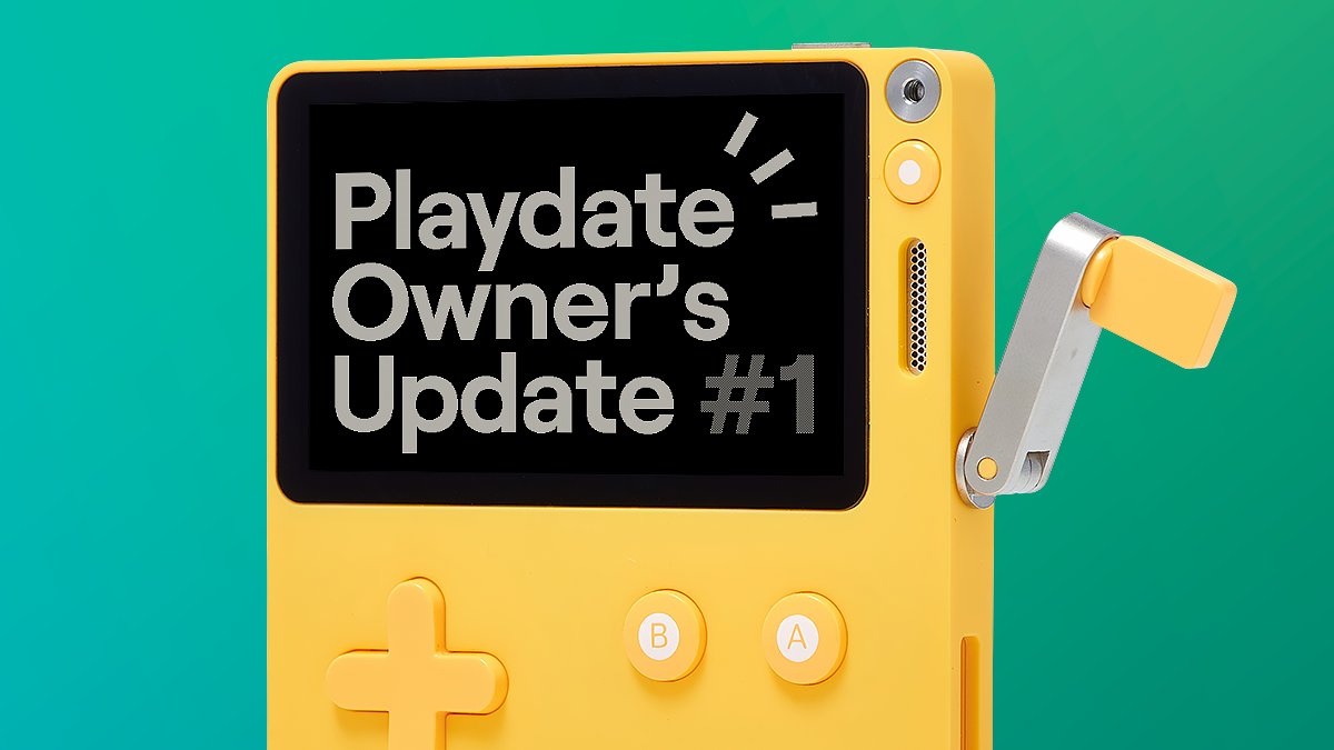 Playdate tweet media