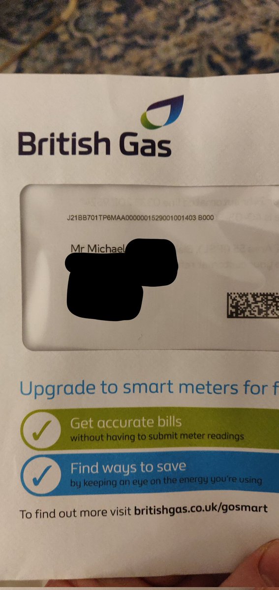 willerific's tweet photo. How long will it take @BritishGas ? This is attempt number 11 at telling you that Michael hasn't lived here for over two years. I've sent you emails, called, given proof that we own the house. Stop wasting paper! Stop sending letters! https://t.co/WbrH4rg2fV